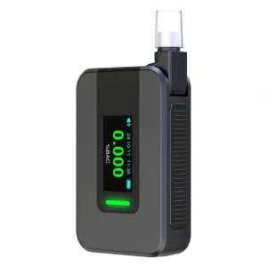 High Precision Professional Fuel Cell Breathalyzer 0.01% Accuracy Electrochemical Alcohol Tester Drunk Driving Detection GaoX
