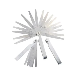 High Precision Single-Piece Stainless Steel Wedge-Shaped Feeler Gauge Gap Thickness Gauge