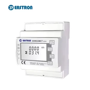 High Precision Solar Energy Meter Photovoltaic Ct Connection SDM630MCT 40ma Three Phase Electricity Meter
