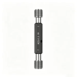 High Precision Steel Thread Plug Gauge (Go/No Go) for Metric Screw Measurement High Accuracy 0.001mm Model M1-M1000