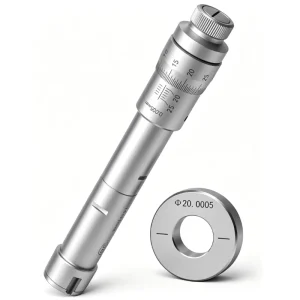 High-Precision Three-Jaw Micrometros 6-8mm 16-20mm Inner Diameter Alloy Quantitative Surface Three-Point Internal Micrometer
