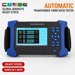 High Precision Transformer Ratio Tester Portable Digital TTR Meter for Transformer Maintenance
