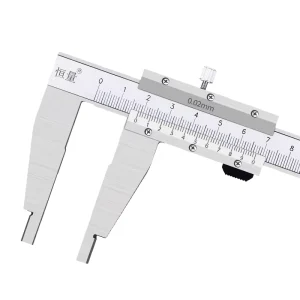 High Precision Unidirectional Stainless Steel Vernier Caliper with Extended Claw Inner Diameter Measurement