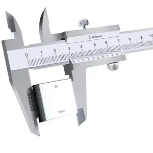 High-Precision Vernier Caliper 0.02 mm Accuracy One-Piece Industrial-Grade Mini Tool Long-Jaw Design