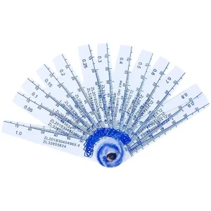 High Precision Wear-Resistant Clear Plastic Thickness Feeler Gauge