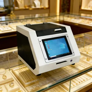High-Precision X-Ray Spectrometer Gold Analyzer Non-Destructive Analysis Gold Purity Testing Karat Value 0.05%-0.1% Accuracy