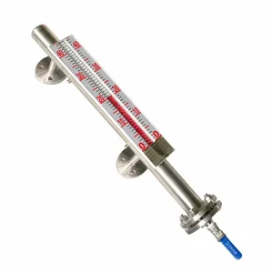 High-Pressure High-Temperature Tubular Glass Level Gauge for Boiler Steam, Water, and Oil