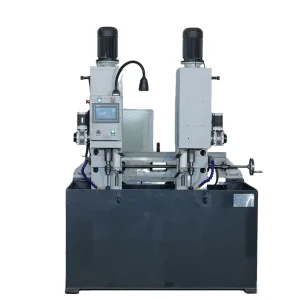 High Productivity Double Headed Drilling Machine Suitable for 20 45mm Shafts 7kW Power Industrial Vertical Drill