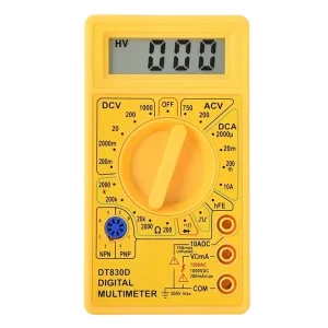 High Quality Mini LCD Display Digital Electronics Multimeter Voltmeter Ammeter Ohmmeter Testing Instrument at Low Price