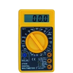 High Quality Professional Safety Digital DC AC Multimeter Removable Battery Lid with Temperature Test