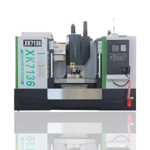 High Quality Vertical Fanuc BT40 Single Spindle XK7136 3 Axis CNC Milling Machine