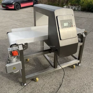 High Sensitivity Digital Industrial Metal Detector Conveyor Belt Food Grade Metal Detector for Food and Meat JZD 366 Manufacturer