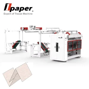 High Speed 7Line Automatic Facial Tissue Folding Machine for Bottom Tissue