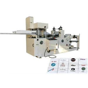 High-Speed Automatic Paper Napkin Making Machine Motor 600 Sheets/Min 500-700 Sheets/Hr Capacity 380V for Small
