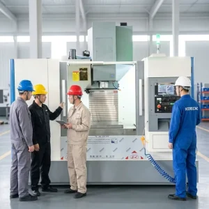 High Speed High Precision FANUC Control Automatic CE Certified VMC855 CNC Vertical Milling Machine for Medical Precision Parts