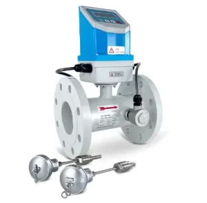 High Stability 4 20mA OCT 90~230VAC Inline Digital Flow Meter Stainless Steel Chemical Liquids Water Oil Sodium Hydroxide OEM