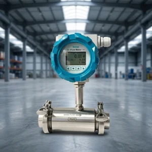 High Temperature Pulse Output Flange Turbine Flowmeter