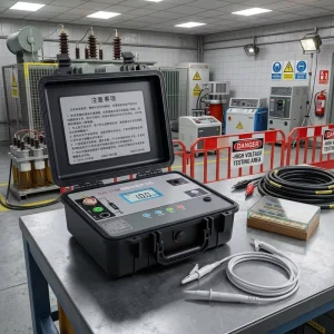 High Voltage Digital Megohmmeter 5kV 10kV 15kV Insulation Resistance Tester IR PI DAR Portable HV Electrical Test Equipment