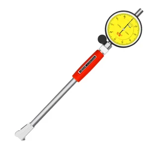 High-precision 0.01mm Stainless Steel Mechanical Dial Bore Gauge 10-18mm Range Interchangeable Probe