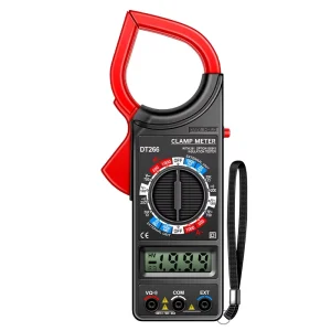 High precision Clamp Multimeter Fully Automatic AC DC Ammeter with Buzzer 266 Digital Clamp Meter