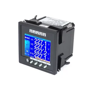 High-precision Multi-function Digital Power Meter Intelligent 3 Phase Energy Meter Panel Instrument LCD Kilowatt-hour Meter