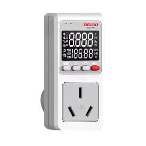 High precision metering of air conditioning power socket measurement of power voltage and electricity consumption monitoring