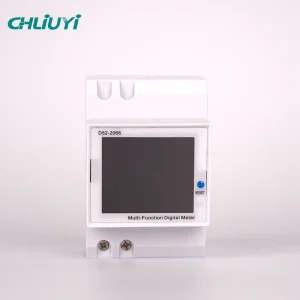 Hord 6IN1 Din Rail AC Monitor 110V 220V 60A Single Phase Digital Display Electric Energy Frequency Meter Voltage Current Meter