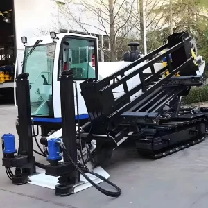 Horizontal Directional Drilling Machine with Engine and Motor