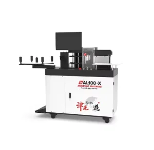 Hot Selling 10cm Bend Aluminum Flat Bending Machine Channel Letters ACCUTEK ALUMINUM BENDING MACHINE