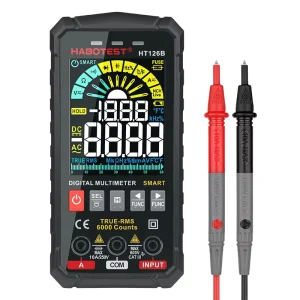 Ht126b 6000 Counts Reading Digital Multimeter Smart Multimetro Multi Meter True Rms Tester Tools Al Instrument