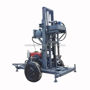 Hydraulic Borehole Drilling Machine Portable Water Well Drilling Rig