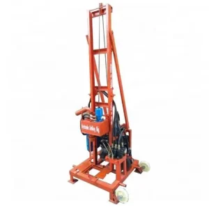 Hydraulic Borehole Drilling Machine Portable Water Well Drilling Rig Price