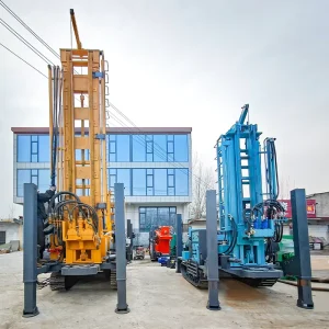 Hydraulic Crawler DHT Drilling Rig, 200-600m