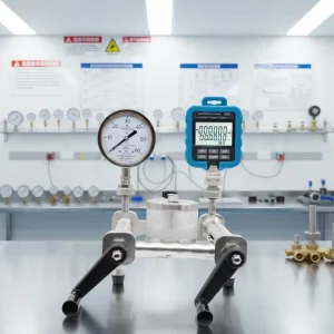 Hydraulic Pressure Calibrator and Regulator, 700bar, for Industrial Lab Process Testing