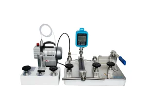 Hydraulic Pressure Gauge Process Test Calibration Pressure Comparator with Vacuum Gauge and Data Logger