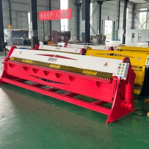 Hydraulic Stainless Steel Aluminum Plate Sheet Folding & Bending Machine with 1500mm Capacity Semi Automatic