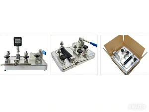 Hydraulic Table Top Test Pump Pressure Gauges Process Test Calibration Service Lab Vacuum Gauge Data Logger Pressure Comparator