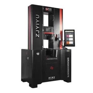 Hydraulic Universal Testing Machine Thick Steel Precision Class 0.5 BS ASTM Computerized Touchscreen Laboratory Equipment