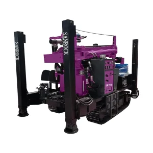 Hydraulic Water Well Drilling Rig Multifunctional 200m Depth Water Well Drilling Rig Machine