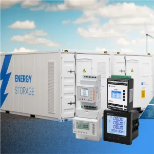 IEC Certified Digital DC Energy Meter RS485 Din Rail DC Power Monitor for Solar Inverter System