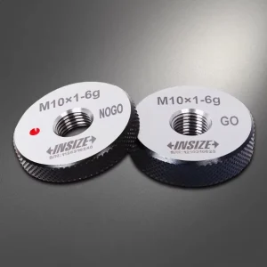 INSIZE High Accuracy English Metric Fine Thread Ring Gauge 4129 (Economical Model China)