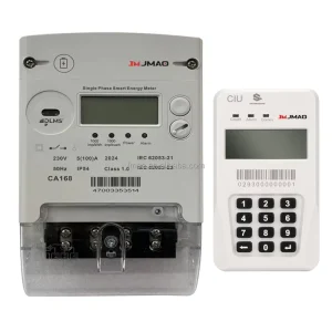 IP54 Intelligent Multi Tariff Anti tamper Power limit Prepaid Keypad Electronic Single Phase Electricity Meter ISO9001