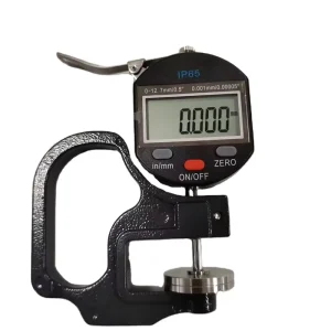 IP65 Digital Display Thickness Gauge High Precision Measurement 0.001mm Film Sheet Thickness Gauge