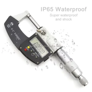 IP65 Waterproof Electronic 0 1″ 0 25mm 25 50mm 50 75mm 75 100mm Metric and Inch Reading Digital Outside Micrometer