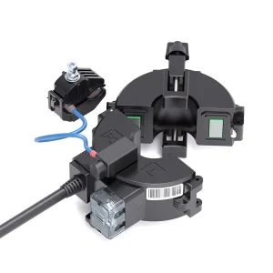 IP67 Waterproof Outdoor Single Phase 600V 100/5A 0.5S Split Core Current Transformer With Clamp Puncture Voltage Monitor CT