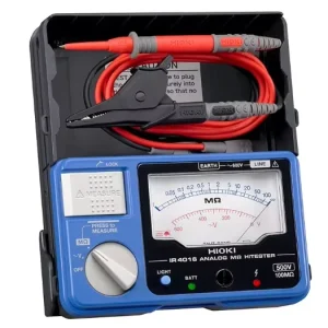 IR4016 Analog Insulation Resistance Tester 500V 100MΩ Portable Insulation Meter for Electrical Equipment Maintenance