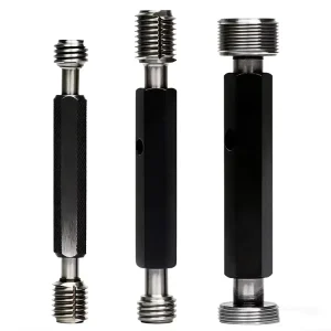 ISO Standard Go No Go Thread Plug Gauge with 6H Tolerance