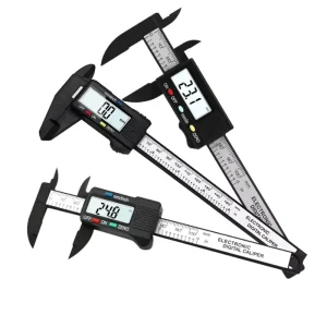 Inch Electronic Black Color Digital Vernier Caliper 0-100-150mm Range Digital Caliper with Clear LCD Screen Display