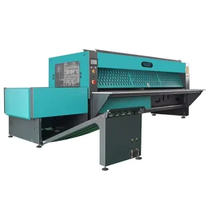 Industrial Automatic High Speed Folding Machine for Hotels Hospitals Wash Plants New Condition With Motor Core Sheet Quilt Cover