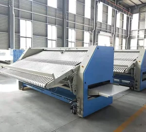 Industrial Automatic Laundry Bed Sheets Linen Fabric Cloth Ironing and Folding Machine Folder Equipment for Hotel